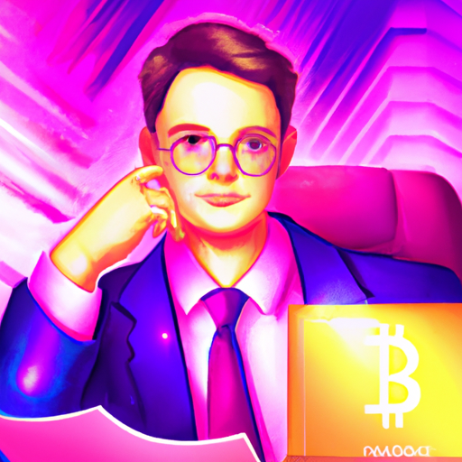 A professional digital painting about Mark Yusko, SEC lawsuits, Binance, Coinbase, regulatory measures, due process, cryptocurrencies, securities, internet regulation, gorgeous digital painting, warm colors captivating, trending on ArtStation, in the style of vaporwave.