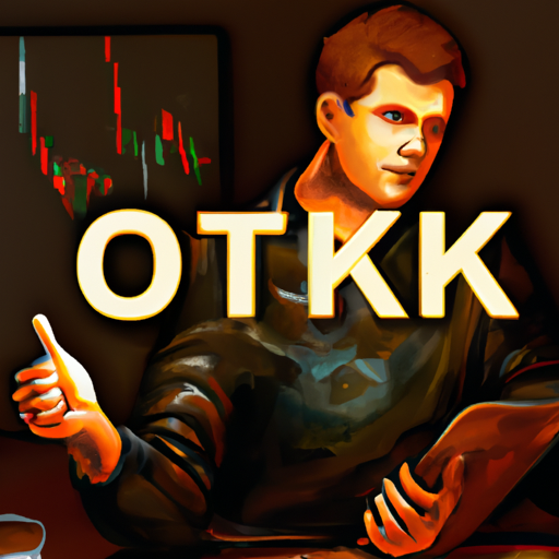 a professional digital painting about OKX, Laevitas, cryptocurrency exchange, data aggregator, trading insights, derivatives market, gorgeous digital painting, warm colors captivating, trending on ArtStation.