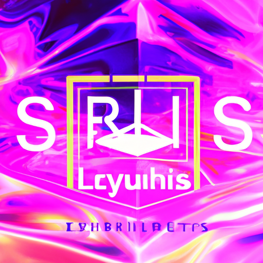 a breath taking expressive abstract visual about SYS Labs, Rollux, EVM Layer-2 solution, Ethereum, Bitcoin, SuperDapp, cutting-edge solutions, gorgeous digital painting, warm colors captivating, trending on ArtStation, in the style of vaporwave