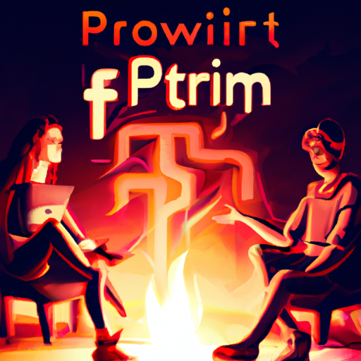 a professional digital painting about Pi Network, Web3, Fireside Forum, social protocol, crypto, gorgeous digital painting, warm colors captivating, trending on ArtStation
