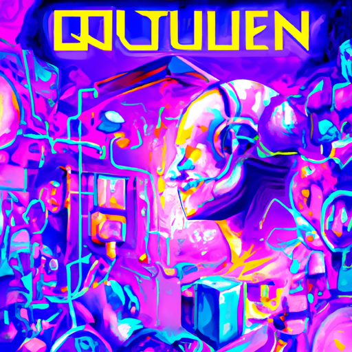 A professional digital painting about Golteum's entry into Chainlink BUILD program, decentralized platform, tokenized precious metals, real-time information, secure Oracle network, empowering investment decisions, gorgeous digital painting, warm colors captivating, trending on ArtStation, in the style of vaporwave.