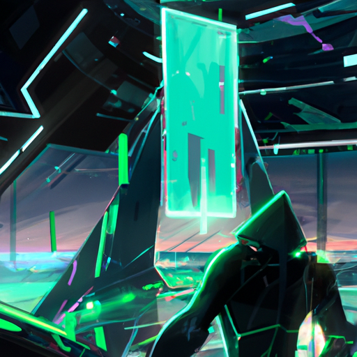a futuristic digital painting about BinaryX, VR, AIGC, GameFi, AiGC Labs, Apple, AI models, innovative gameplay, world-building, environmental layout, level design, CyberChess, CyberDragon, CyberLand, gorgeous, captivating, trending on ArtStation, in the style of cyberpunk.