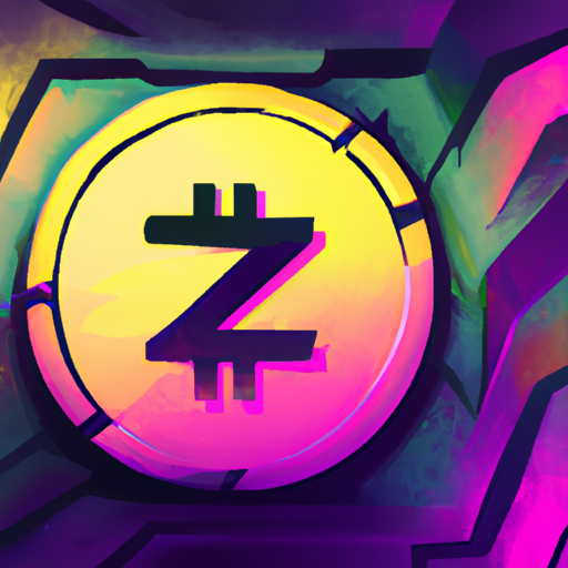 a professional digital painting about ZCash, privacy, security, cryptocurrency, innovative technology, gorgeous digital painting, warm colors captivating, trending on ArtStation, in the style of vaporwave