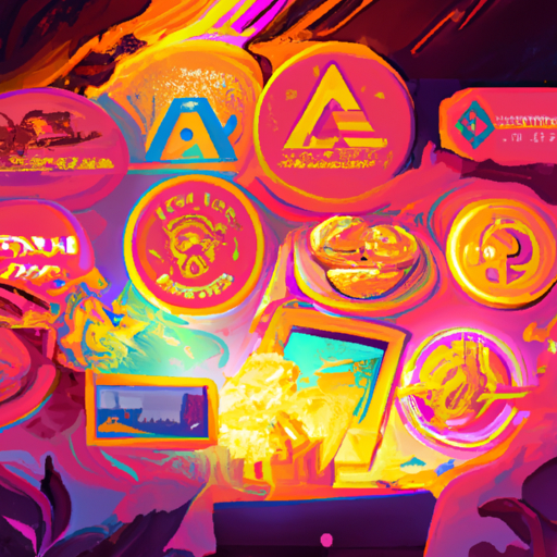 A stunning digital painting depicting the recent developments in the crypto industry, including regulatory approvals, knowledge spreading initiatives, and legal victories. The painting features warm colors and captivating imagery, trending on ArtStation in the style of vaporwave. The developments highlighted include Alchemy Pay's regional payment channels in the Philippines, Crypto.com's VASP license from the Bank of Spain, Binance's cease and desist letter to a Nigerian entity, and Coinbase's legal triumph in the Supreme Court. These developments are expected to increase adoption of the crypto industry in the coming time.