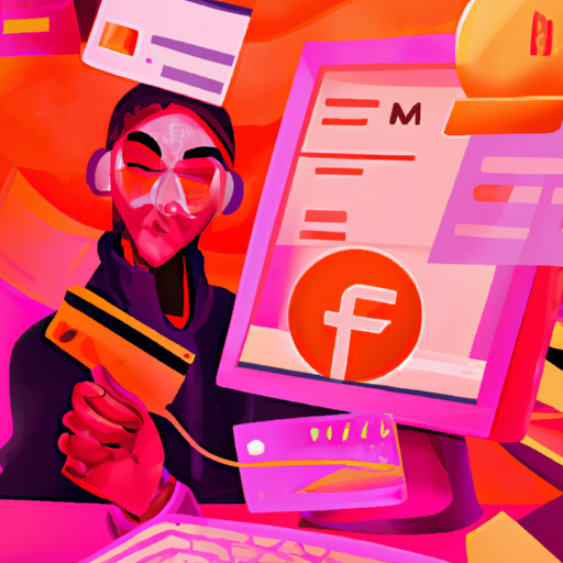 A professional digital painting about Alchemy Pay and Mastercard collaboration, NFT checkout, global consumers, benefits, payment methods, debit cards, non-fungible tokens, mainstream acceptance, gorgeous digital painting, warm colors captivating, trending on ArtStation, in the style of vaporwave.