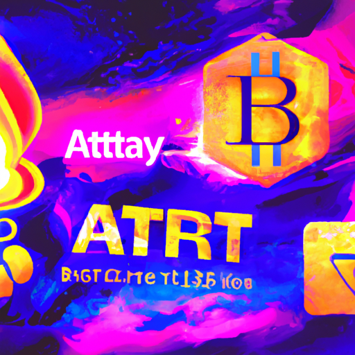 A professional digital painting about the collaboration between Alchemy Pay and BitMart, cryptocurrency, digital assets, fiat payments, gorgeous digital painting, warm colors captivating, trending on ArtStation, in the style of vaporwave.