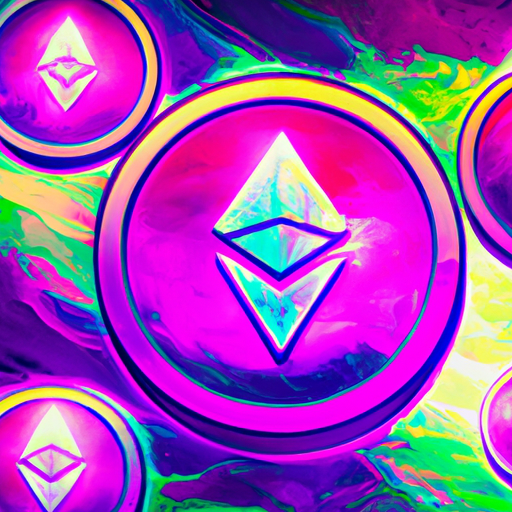 a breath taking expressive abstract visual about stablecoins, USDC, transformative financial system, seamless transfer of value, enhanced functionality, gorgeous digital painting, warm colors captivating, trending on ArtStation, in the style of vaporwave